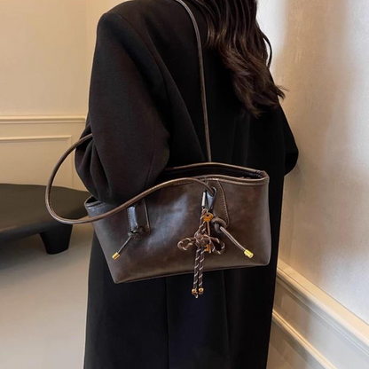 Sac à bandoulière en cuir végan