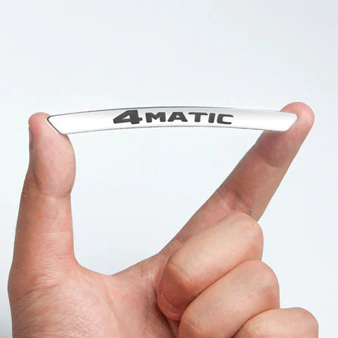 Autocollants 3D en métal pour pneus / jantes de voiture