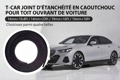 Joint d'étanchéité en caoutchouc découpable pour voiture