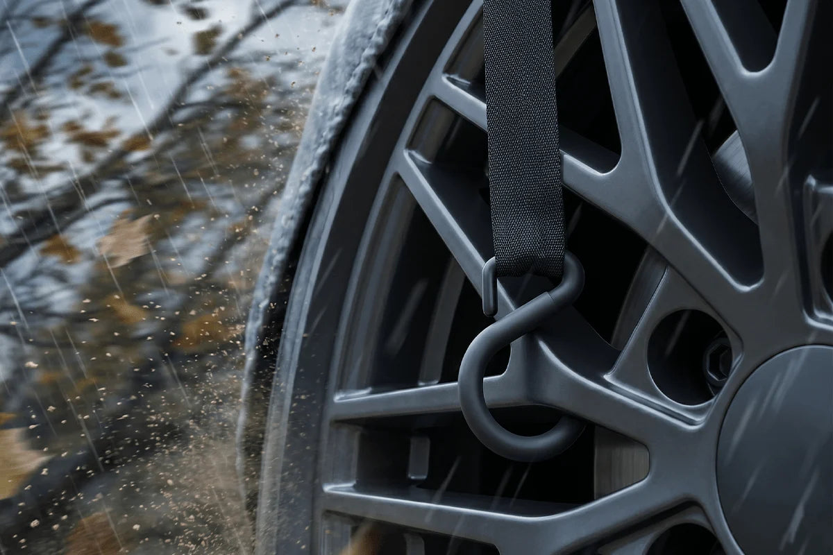Demi-bâche de voiture épaisse pour protection soleil et neige – Housse auto anti-givre et anti-UV