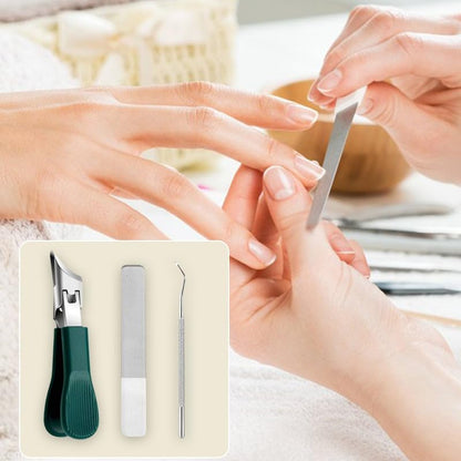 Pince à ongles professionnelle pour ongles incarnés et épais – Design en bec d'aigle