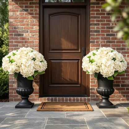 🌼Hortensia artificiel pour extérieur – Résistant aux UV, imperméable et résistant au vent 💐