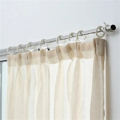 Supports de tringle à rideaux réglables sans clous (Lot de 2)