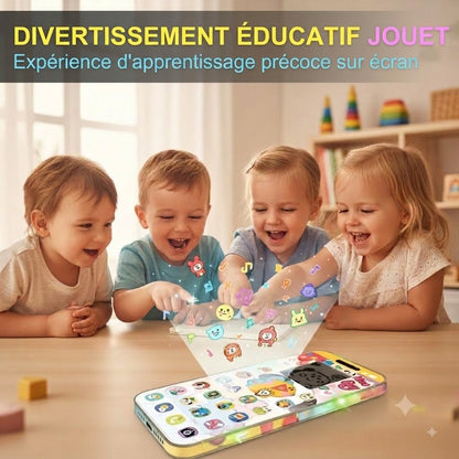 🔥📢 50% DE RÉDUCTION📱 Smartphone d'apprentissage pour enfants | Apprendre en s'amusant, design protecteur pour les yeux – Le choix idéal pour l'éveil ✨👶