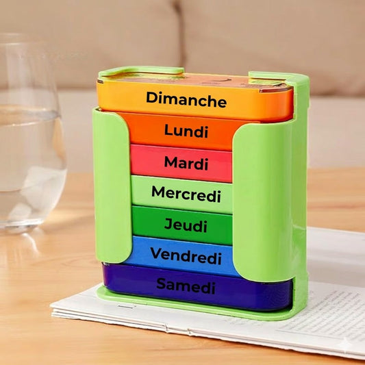 Pilulier hebdomadaire 7 jours
