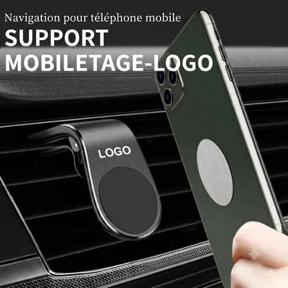 Support téléphone MagSafe avec logo / Support magnétique pour smartphone avec emblème