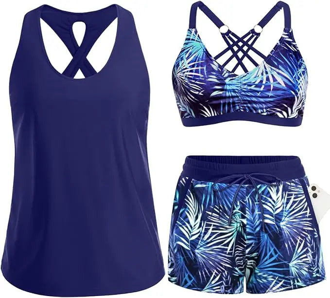 Tankini d'été vibrant
