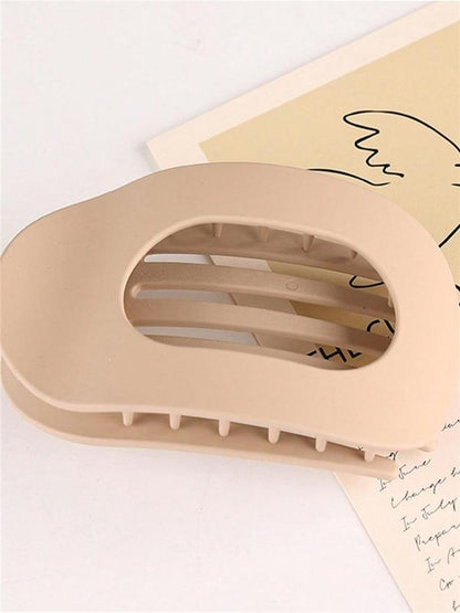 Pince à cheveux unie – 1 lot (4 pièces)