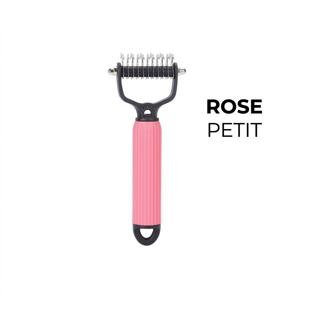 Brosse double face pour animaux pour le soin du pelage