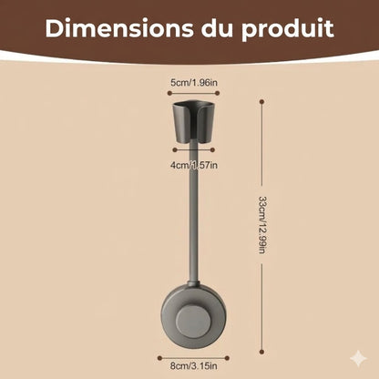 Support de sèche-cheveux mains libres