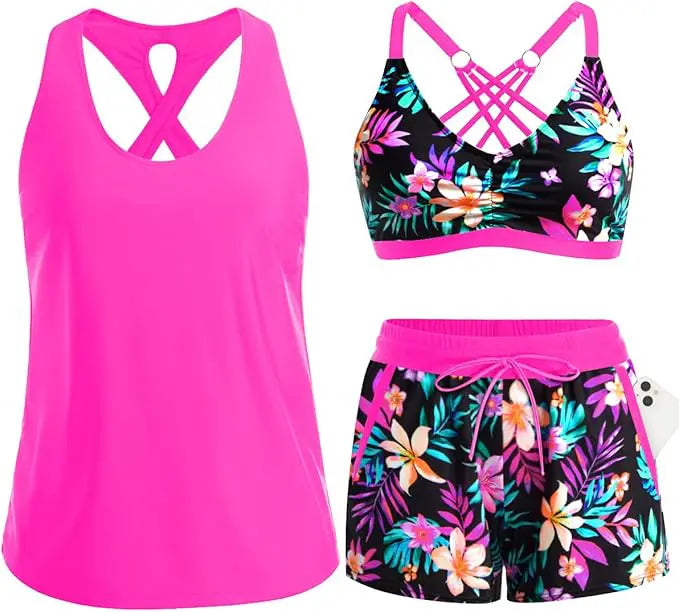 Tankini d'été vibrant