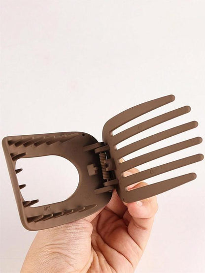 Pince à cheveux unie – 1 lot (4 pièces)