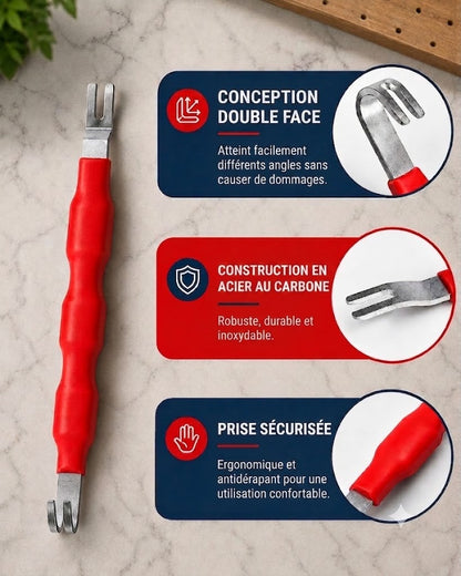 Coffret de 5 pinces pour déconnexion connecteurs électriques ProReach – Outil spécialisé pour l'automobile et l'électricité