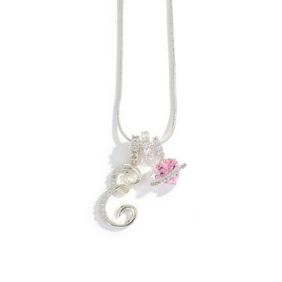 Élégant collier avec pendentif cœur
