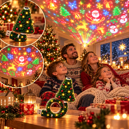 Projecteur de Noël HD USB – Créez une ambiance féerique de Noël en un clin d'œil