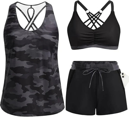 Tankini d'été vibrant