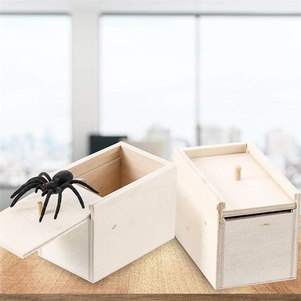 Boîte à blague araignée drôle