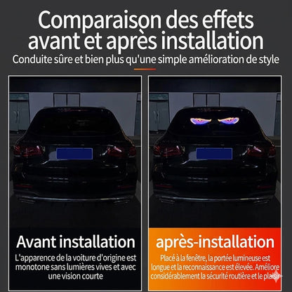 Yeux de Démon LED pour Pare-brise de Voiture