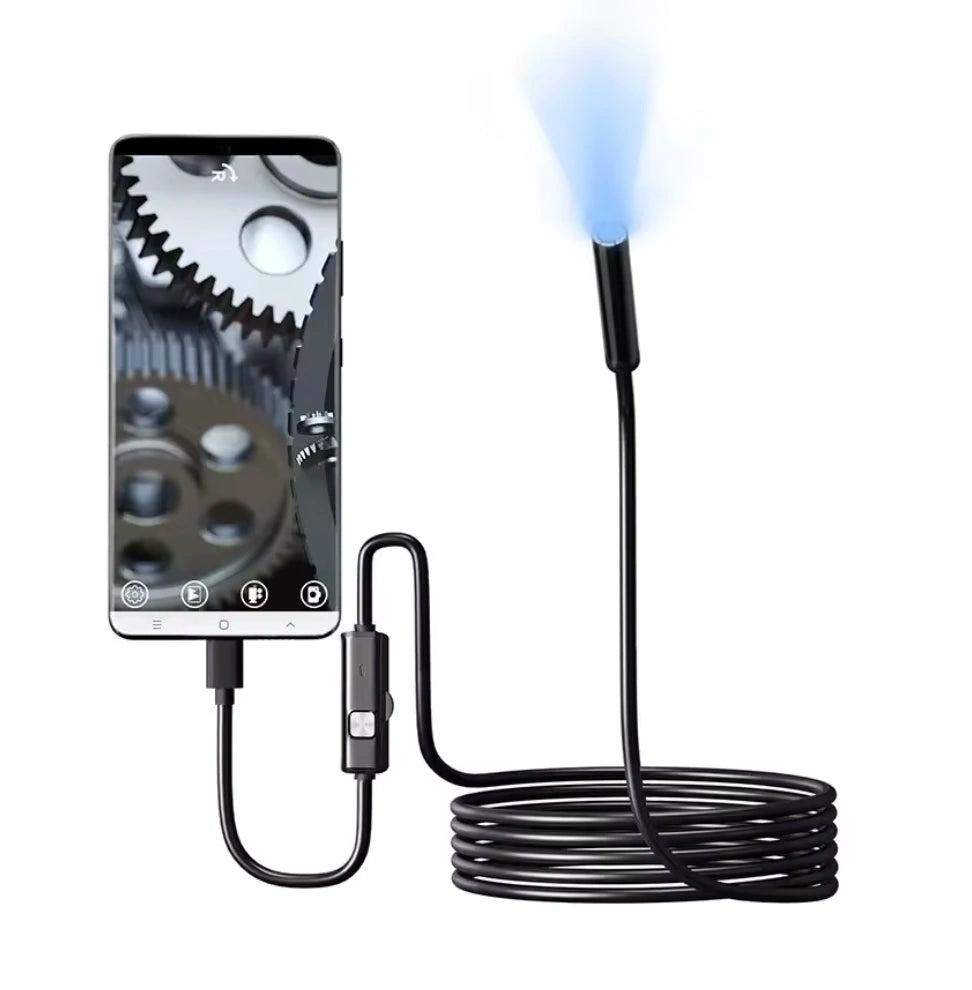 Caméra d'inspection HD / Endoscope pour appareils mobiles