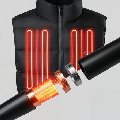 Gilet chauffant rechargeable (avec USB)