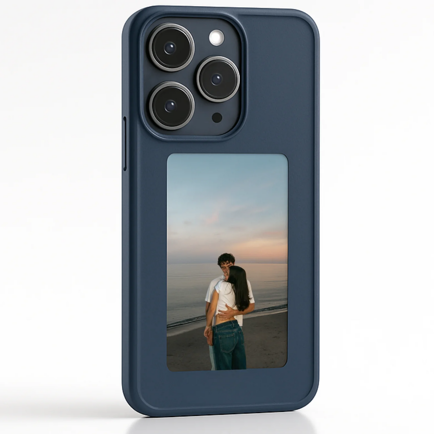 Coque NFC E-Ink Pixly pour iPhone - Étui Intelligent avec Écran Personnalisable (Photos DIY)