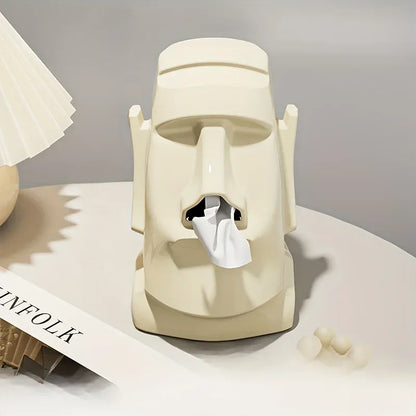 Boîte à mouchoirs Moaï Tiki