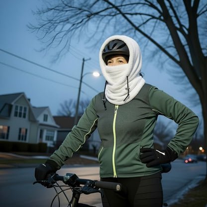 Pull à capuche ultra-doux en sherpa