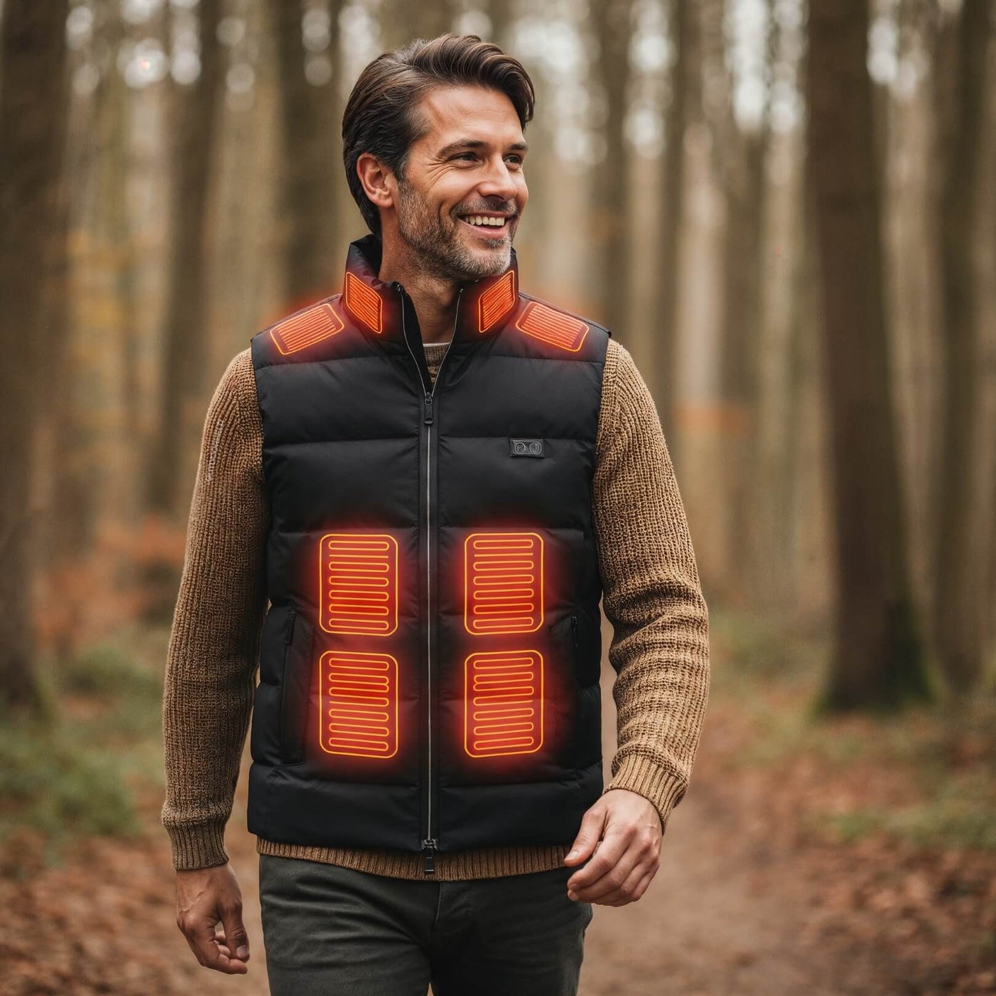 Gilet chauffant rechargeable (avec USB)