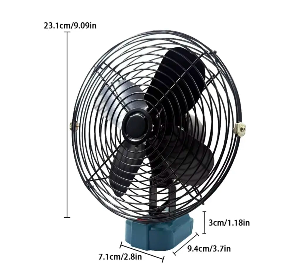 Ventilateur portable sur batterie d'outillage