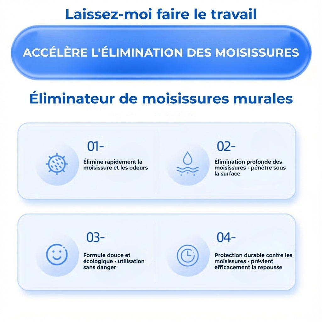 Spray Anti-Moisissure Puissant (Résultat Immédiat)