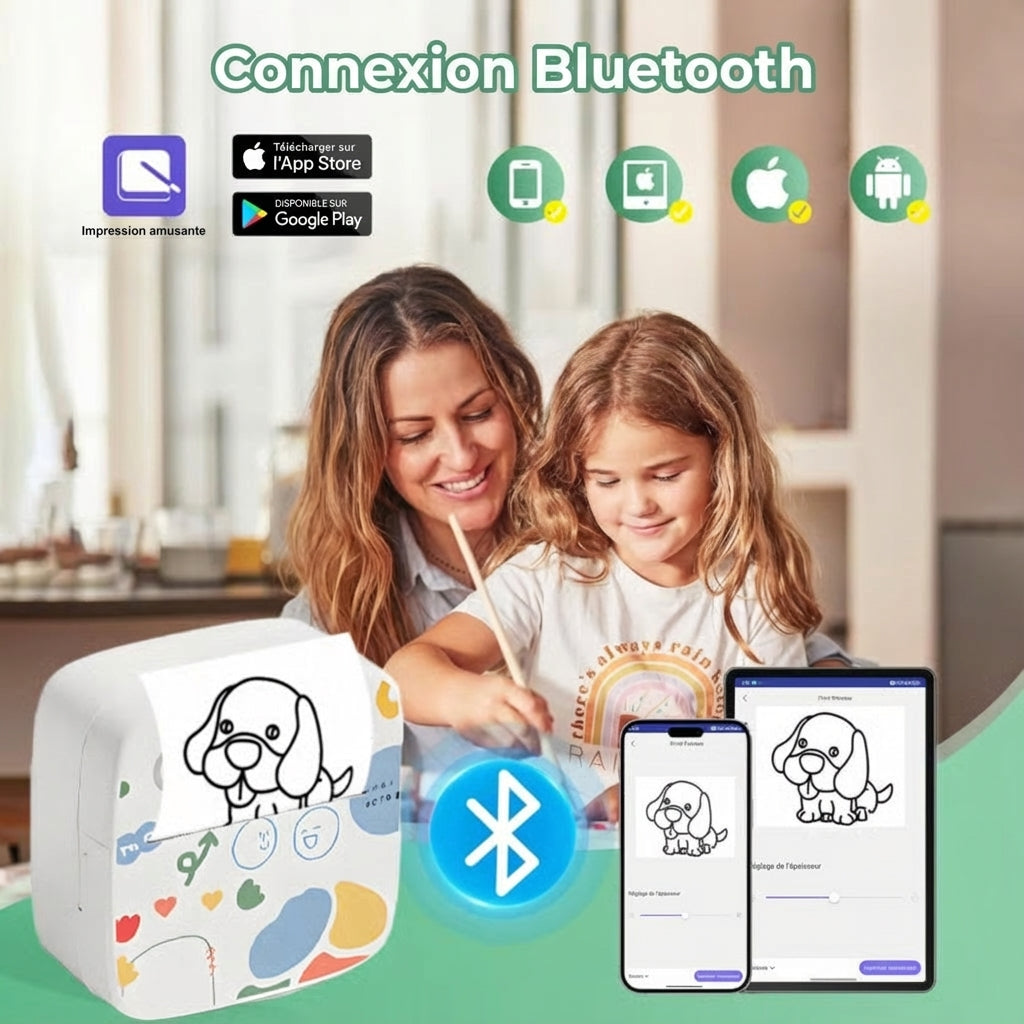 Imprimante à étiquettes & Étiqueteuse portable XenGro