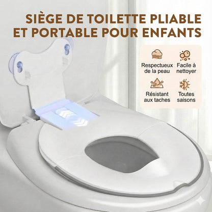 Réducteur de Toilette Pliable et Portable pour Enfants