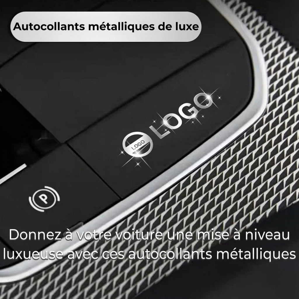 Emblème Auto en Métal 3D