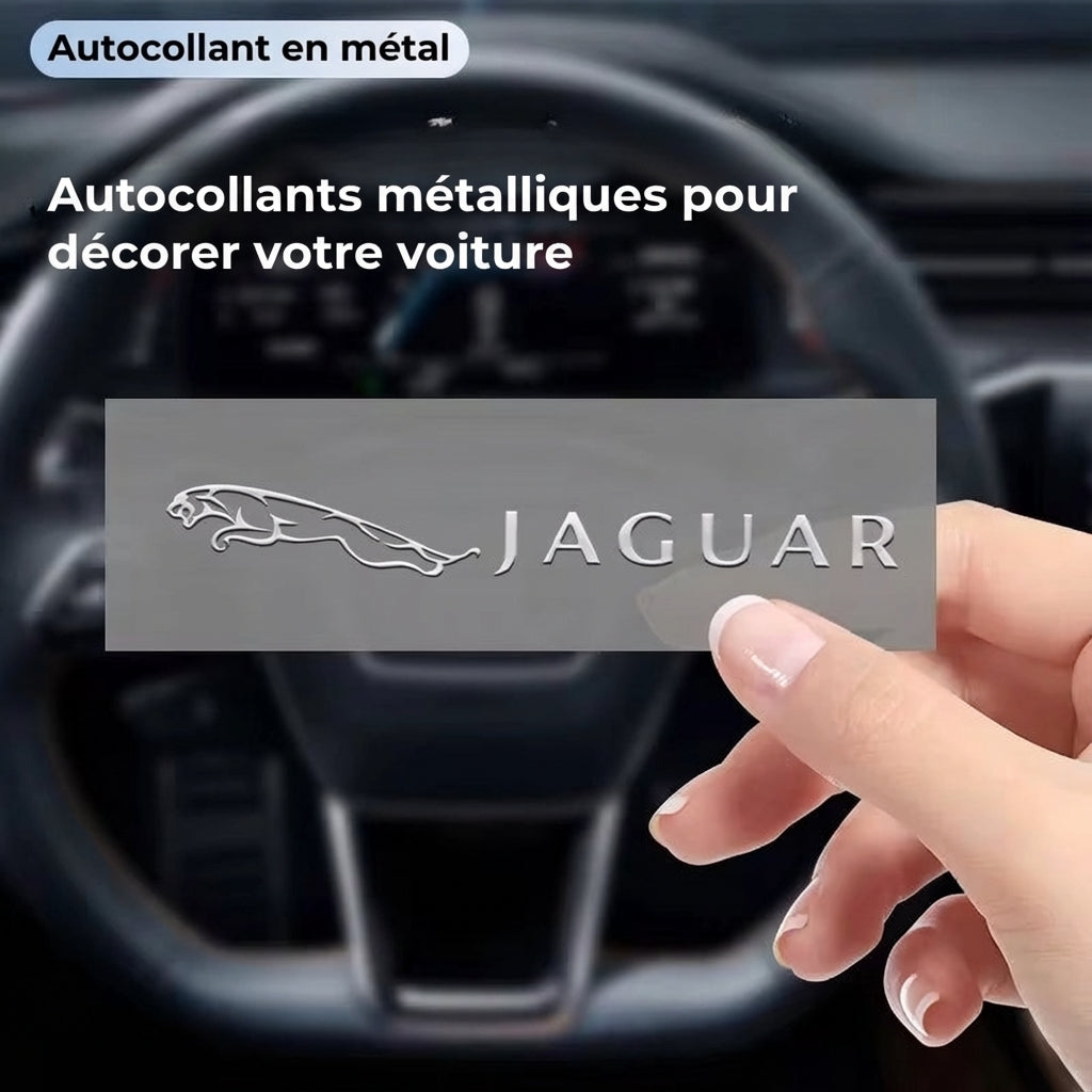 Emblème Auto en Métal 3D