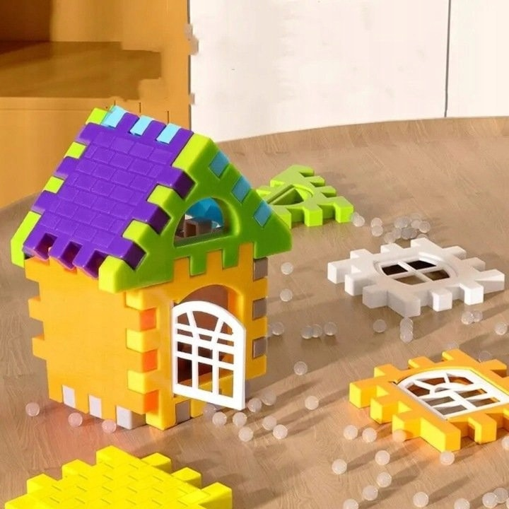 BlocksyTown™ – Construis ta propre ville magnétique (320 pièces)