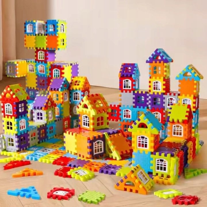 BlocksyTown™ – Construis ta propre ville magnétique (320 pièces)