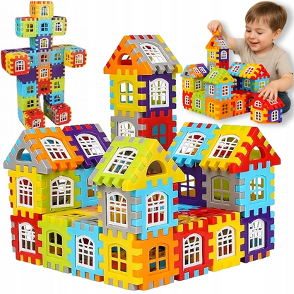 BlocksyTown™ – Construis ta propre ville magnétique (320 pièces)