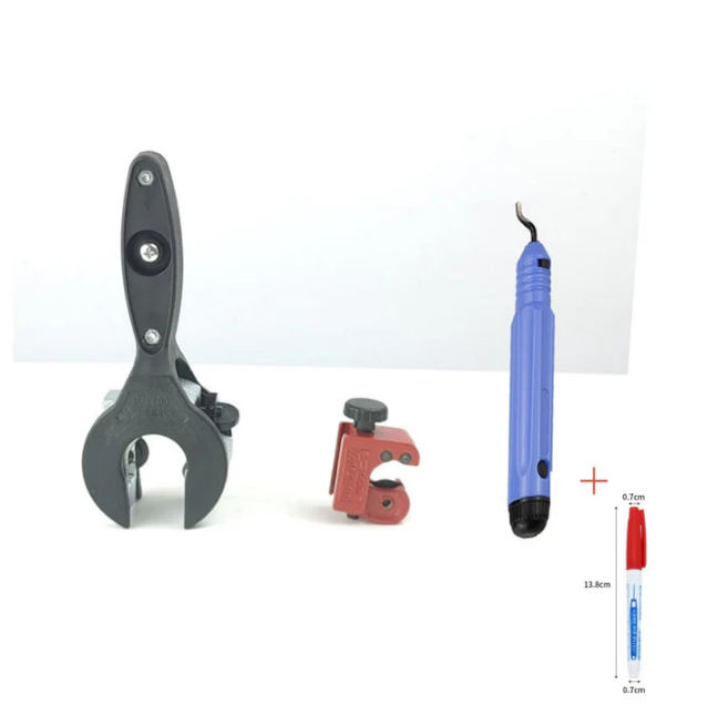 Lot de 3 Coupe-tubes avec Mécanisme à Cliquet