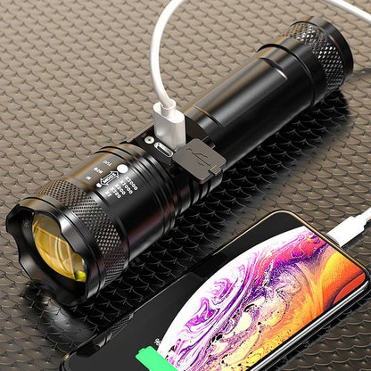 Lampe torche puissante avec fonction zoom