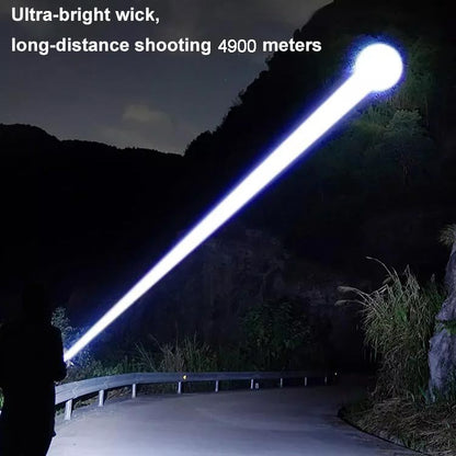 Lampe torche puissante avec fonction zoom