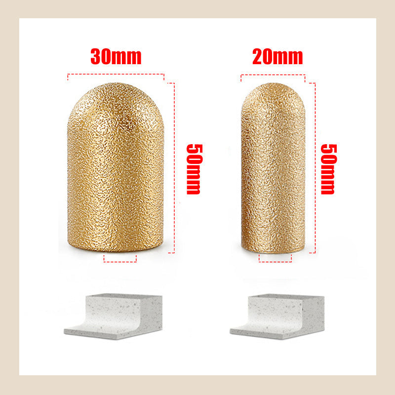 Tête de meulage diamantée M10 – forme boule ronde