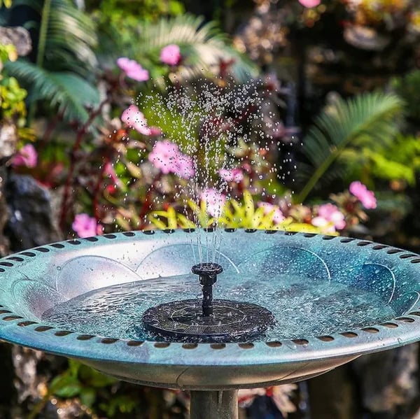 Fontaine automatique à énergie solaire