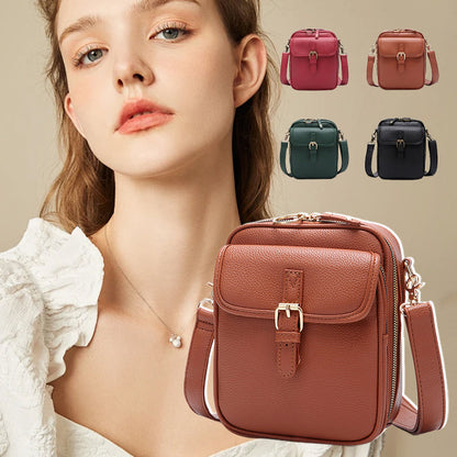 Petit sac bandoulière carré pour femme – Élégant sac à main rigide boîte