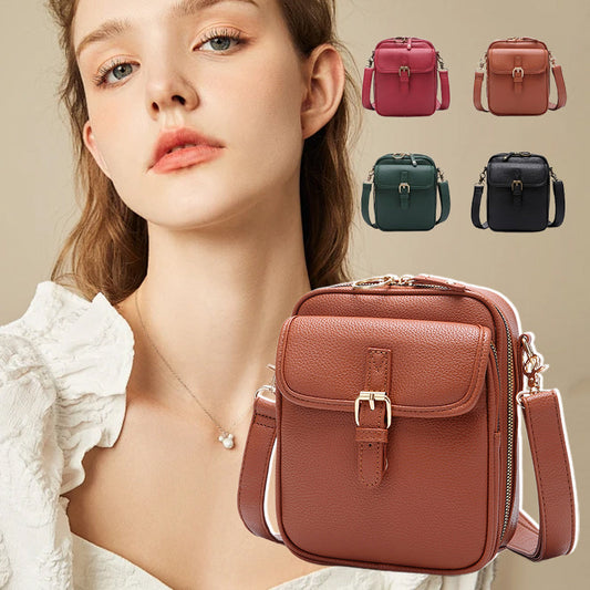 Petit sac bandoulière carré pour femme – Élégant sac à main rigide boîte