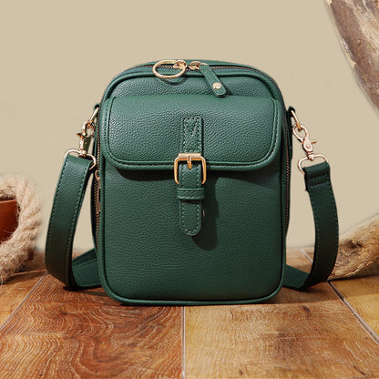 Petit sac bandoulière carré pour femme – Élégant sac à main rigide boîte