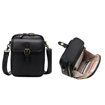 Petit sac bandoulière carré pour femme – Élégant sac à main rigide boîte