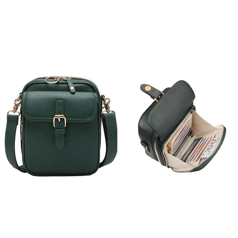Petit sac bandoulière carré pour femme – Élégant sac à main rigide boîte