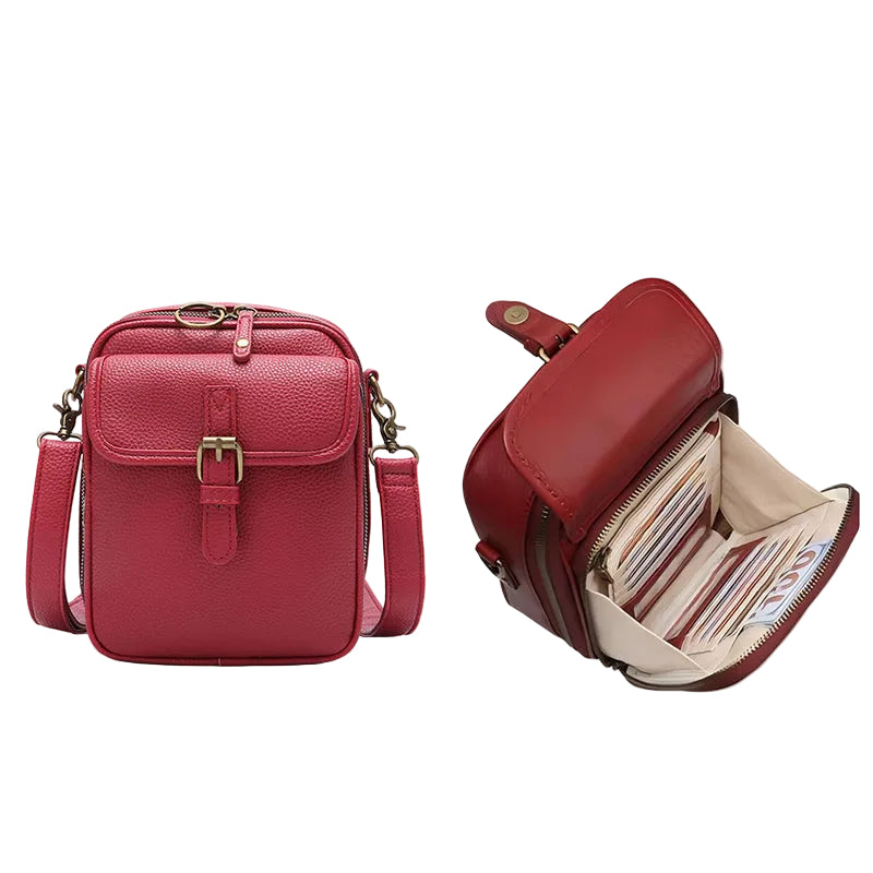 Petit sac bandoulière carré pour femme – Élégant sac à main rigide boîte