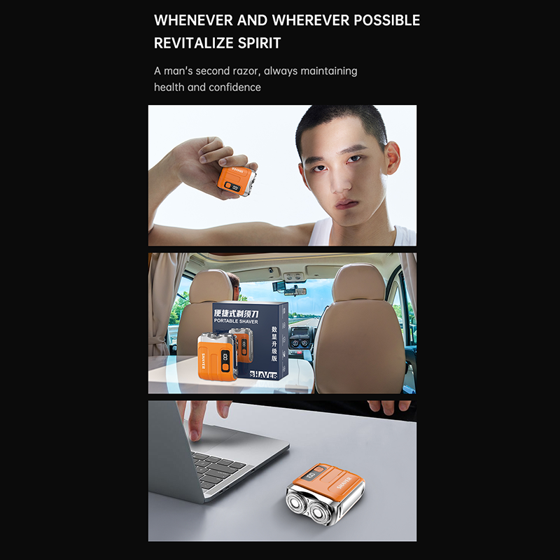 💥 50% DE RÉDUCTION 🔥 Mini rasoir électrique portable pour hommes