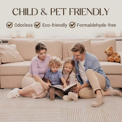 Tapis de Luxe Lavable et Résistant aux Taches